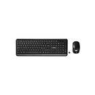 Nedis keyboard and mouse set QWERTY Italian