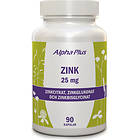 Alpha Plus Zink 25mg 90 Capsules