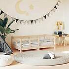 vidaXL Sengeramme 70x140 cm heltre furu