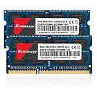 Kuesuny 16GB Kit (2X8GB) DDR3 1333MHz Sodimm Ram PC3-10600 PC3-10600S 1,5V CL9 204 Pin 2RX8 Dual Rank Non-ECC Unbuffered Memory Ram