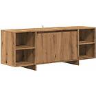 vidaXL Tv-bänk artisan ek 130x35x50 cm konstruerat trä