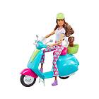 Barbie Holiday Fun Doll Scooter And Accessories HGM55