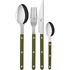 Sabre Paris 4 Pieces (1-2-3-4) Bistrot Solid Green Fern, Färg: Green Fern Bestic