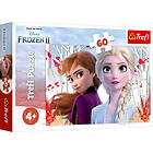 Trefl Puzzle Frozen The enchanted world of Anna and Elsa (60 pieces) Golv