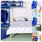 IKEA SLÖJSILJA påslakan 2 örngott 240x220/50x60 cm