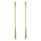 Timi Of Sweden Nim Dangling Drop Chain Stud Earrings Gold