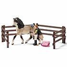 Schleich Playset Andalusian horses care kit