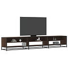 vidaXL Tv-bänk brun ek 270x40x46 cm konstruerat trä