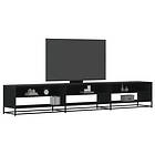 vidaXL Tv-bänk svart 270x40x46 cm konstruerat trä