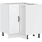 vidaXL Lucca Corner base cabinet white engineered wood