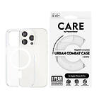 CARE by Flagship Case Urban Combat w. White MagSafe till iPhone 15 Pro