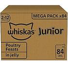 Whiskas Poultry Feasts Junior 2-12 84x85g