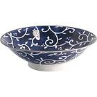 Tokyo Design Studio Blue Karakusa Ramenskål 1600ml