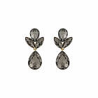 Snö Of Sweden Swift drop pendant ear gold grey
