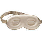 Lenoites Mulberry Silk Contour Sleep Mask Greige