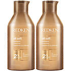 Redken Duo All Soft Shampoo 2x500ml