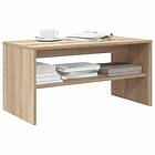vidaXL Tv-bänk sonoma-ek 80x40x40 cm konstruerat trä