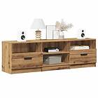 vidaXL Tv-bänk artisan ek 150x33,5x45 cm konstruerat trä