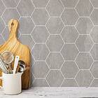 BerryAlloc Väggskiva Kitchen Wall Skiffer Nat Hexagon