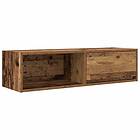 vidaXL TV-bänk gammalt trä 100x31x25,5 cm konstruerat trä