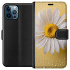 Plånboksfodral till Apple iPhone 12 Pro med Porslinsblomma motiv