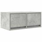 vidaXL TV-bänk betonggrå 60x31x25,5 cm konstruerat trä
