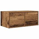 vidaXL TV-bänk gammalt trä 60x31x25,5 cm konstruerat trä