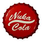 Fanatik Fallout Nuka-Cola Bottle Cap Tin Sign