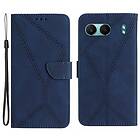 Skalo OnePlus Nord 4 Embossed Plånboksfodral i PU-Läder