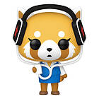 Funko POP! Vinylfigur: Sanrio Aggretsuko (w/ Headphones) #97