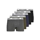 Jack & Jones Jacbasic White WB Trunks 5-pack