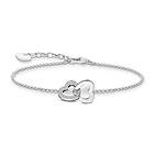 Thomas Sabo intertwined hearts hjärtarmband A2163-051-14-L19v