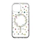 iDeal of Sweden MagSafe Clear fodral till iPhone 16e/15/14/13 (blommor)