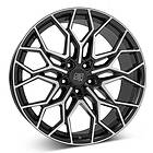 MSW 51g.Blk/Pol 8,5x20 5/130 ET35.1 CB66.6