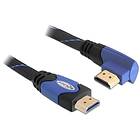 DeLock HDMI - HDMI High Speed with Ethernet (angled) 90° 5m