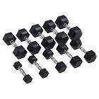 Master Fitness Hex Dumbbell 12.5kg