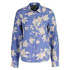 Gant Regular Floral Print Linen Shirt (Dam)