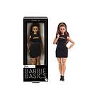 Barbie Signature Basics Collectible Doll Model 05 with Brunette Hair Black Dress & Heels