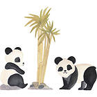 That's Mine Wallsticker, Pandas and Bambus