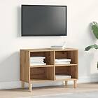 vidaXL TV-skåp Artisan Ek 69,5x30x50 cm Konstruerat trä