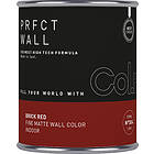 Col.r Väggfärg Prfct N.304 Brick Red 0,125L