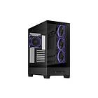 Asus A31 PLUS ARGB (Svart/Transparent)