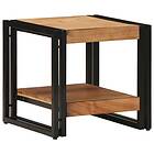 vidaXL Kaffeebord 40x50x38 cm Massivt Akaciaträ