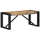 vidaXL Soffbord flerfärgat 80x40x35 cm massivt trä återvunnet