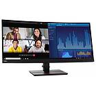Lenovo ThinkVision P34w-20 34.1" Wide Quad HD Black