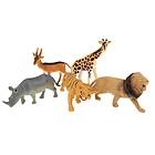 Toi-Toys Animal World Wild Animals Deluxe 5pcs.