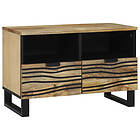 vidaXL TV-bänk 70x33.5x46 cm Massivt trä mango