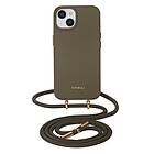 Anmiki Crossbody Phone Case iPhone 15 mobilskal med axelrem