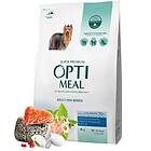 Optimeal Complete dry pet food for adult dogs of miniature breeds 4kg