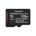 Kingston Canvas Select Plus Gen3 microSDXC UHS-I U1 V10 A1 150MB/s 128GB